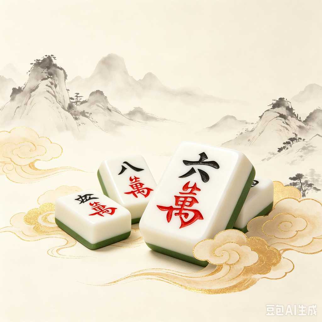christmas gift mahjong set